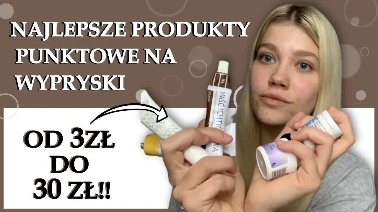 maść ichtiolowa i maść cynkowa na pryszcze